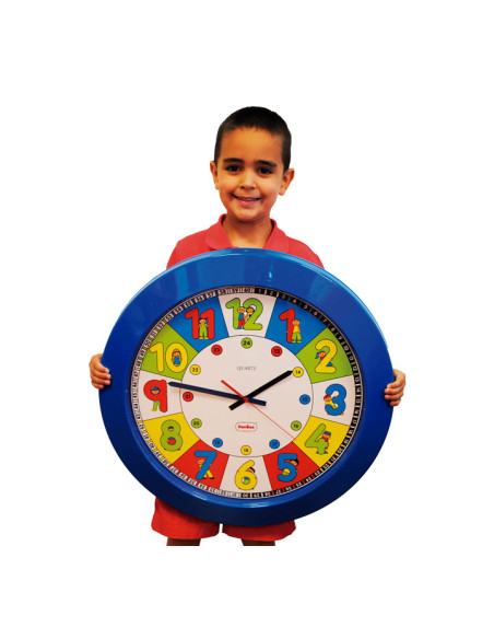 RELOJ GIGANTE HENBEA ESCOLAR NÚMEROS