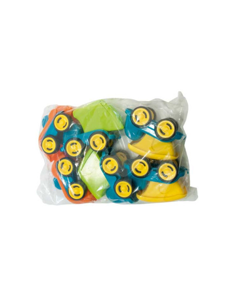 SET DE 6 VEHÍCULOS MINILAND MINIMOBIL DUMPY 18cm