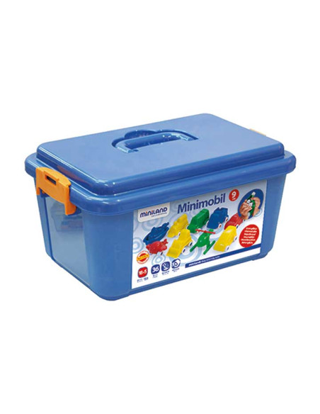 VEHICULO PLASTICO MINIMOBIL MINILAND CONTENEDOR 36 UD