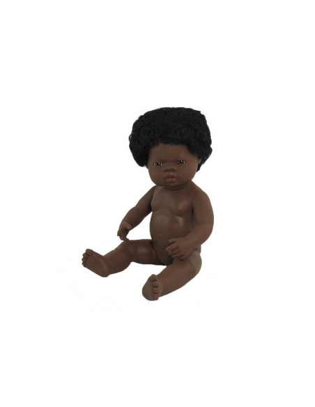 MUÑECO MINILAND NIÑA AFRICANA