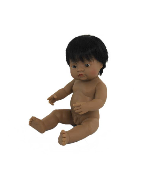 MUÑECO MINILAND NIÑO LATINOAMERICANO