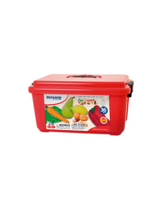 CONTENEDOR 36 PIEZAS MINILAND FRUTAS HORTALIZAS Y FRUTOS SECOS 2