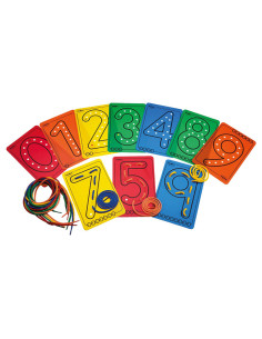 SET 10 TARJETAS PARA HILAR HENBEA NÚMEROS 2
