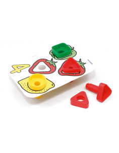CONTENEDOR 72 PIEZAS MINILAND ACTIVITY NUTS & BOLTS 2