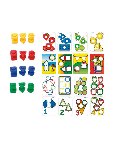 SET DE 72 TORNILLOS Y TUERCAS  ACTIVIDADES