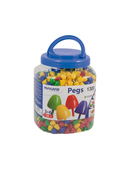 BOTE 1300 PIVOTES MINILAND PARA MOSAICOS Ø 15cm