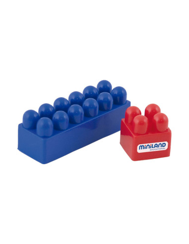 CONTENEDOR 120 PIEZAS MINILAND BLOCKS