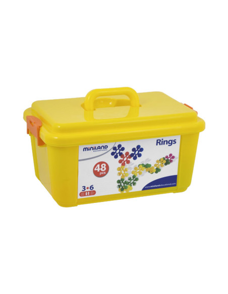 CONTENEDOR MINILAND DE 48 PIEZAS INTERSTAR RING
