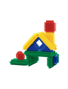 CONTENEDOR 100 PIEZAS MINILAND PEGY BRICKS