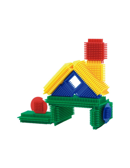 CONTENEDOR 100 PIEZAS MINILAND PEGY BRICKS