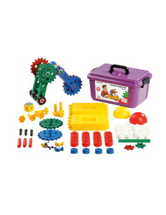 CONTENEDOR 62 PIEZAS MINILAND JUNIOR ENGINEER GEARS 2