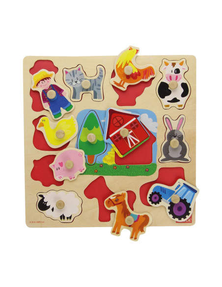PUZZLE 12 PIEZAS GOULA GRANJA