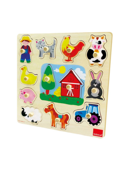 PUZZLE 12 PIEZAS GOULA GRANJA