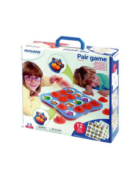 JUEGO DE PAREJAS MINILAND PAIR GAME