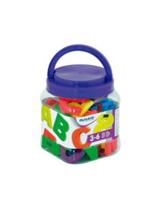 BOTE 74 LETRAS MAGNÉTICAS MINILAND MAYÚSCULAS JUMBO 44mm