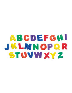 BOTE 74 LETRAS MAGNÉTICAS MINILAND MAYÚSCULAS JUMBO 44mm 2