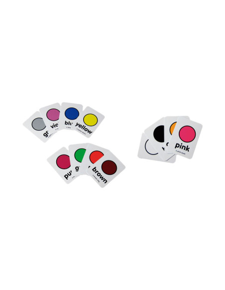 JUEGO DE TARJETAS HENBEA COLORES EN INGLÉS