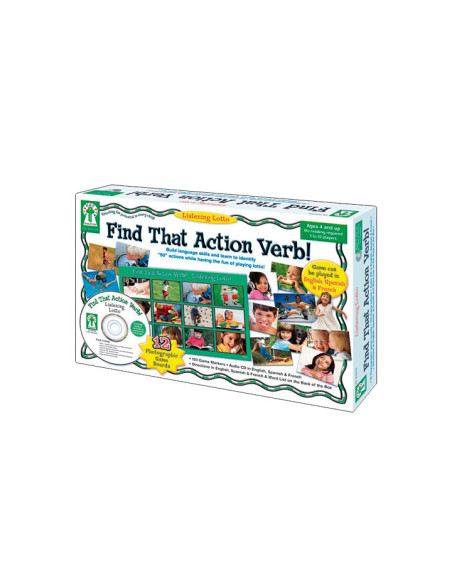 JUEGO AUDITIVO SNAP FIND THAT ACTION VERB INGLÉS