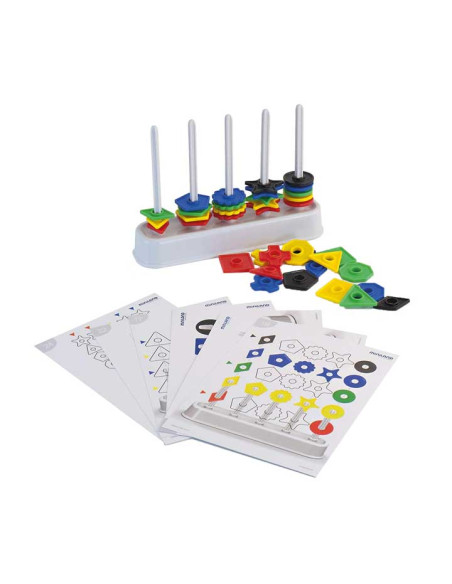 JUEGO MINILAND ABACO FORMAS 1 Abaco 100 formas y 24 fichas de actividades