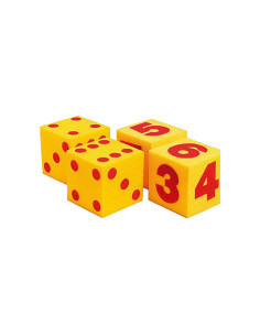 SET 2 DADOS HENBEA GIGANTES DE ESPUMA NÚMEROS
