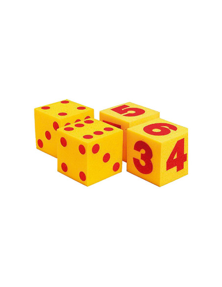 SET 2 DADOS HENBEA GIGANTES DE ESPUMA NÚMEROS