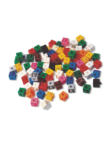 BOTE 100 CUBOS MINILAND 2cm