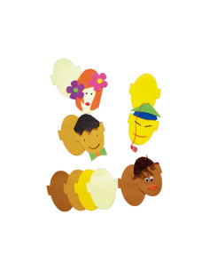 PACK 10 CARAS ÉTNICAS NIEFENVER