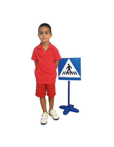 SET 6 SEÑALES DE TRÁFICO HENBEA  POSTE
