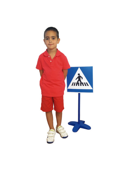 SET 6 SEÑALES DE TRÁFICO HENBEA  POSTE