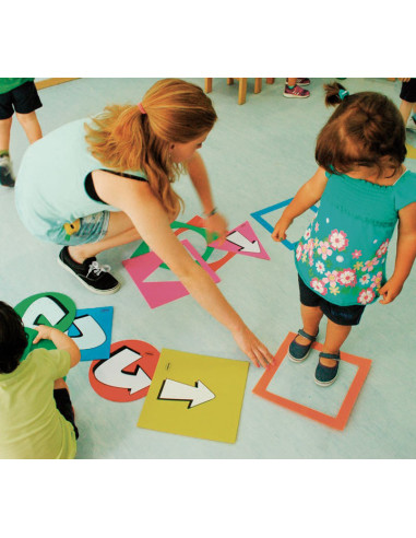 PACK 6 SEÑALES HENBEA FLECHAS Y FORMAS