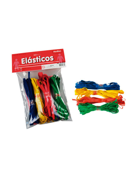BOLSA 8 GOMAS ELÁSTICAS HENBEA 3m