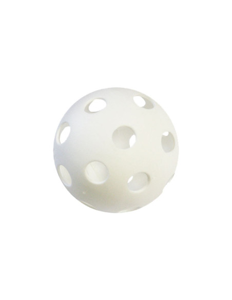 PELOTA HOCKEYFLOORBALL CON AGUJEROS 100 mm