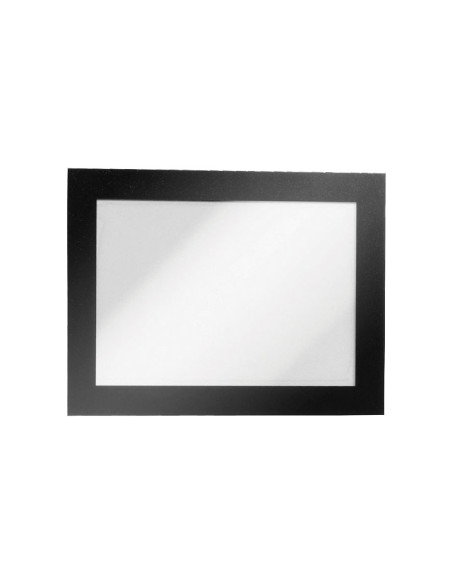 MARCO DURABLE MAGNETICO AUTOADHESIVO DURAFRAME A6  NEGRO BOLSA DE 2