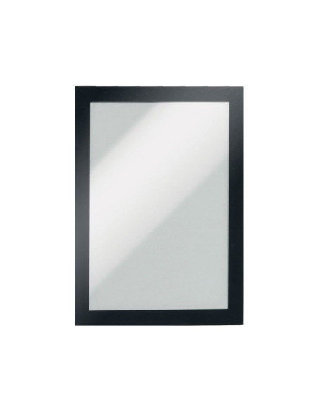 MARCO DURABLE MAGNETICO AUTOADHESIVO DURAFRAME A5  NEGRO BOLSA DE 2