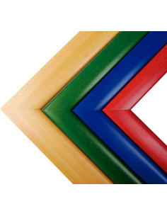 ESPEJO INFANTIL HENBEA 100x65cm MADERA TINTADA 2