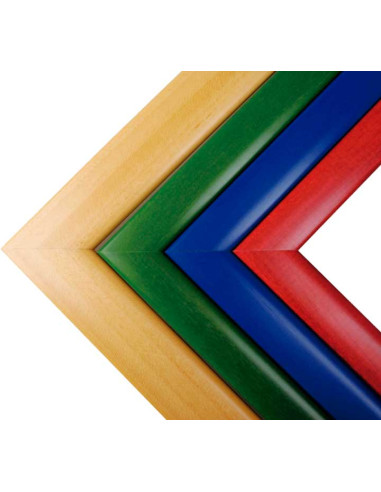 ESPEJO INFANTIL HENBEA 100x65cm MADERA TINTADA