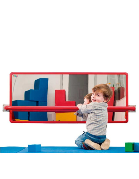ESPEJO INFANTIL HENBEA 100x65cm ALUMINIO LACADO