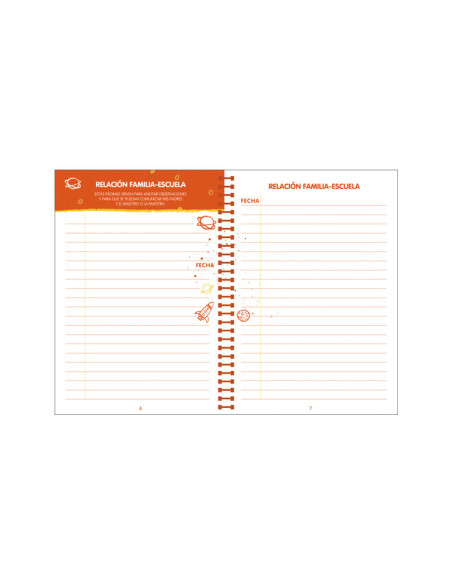 AGENDA ESCOLAR  ADDITIO COSMOS CASTELLANO