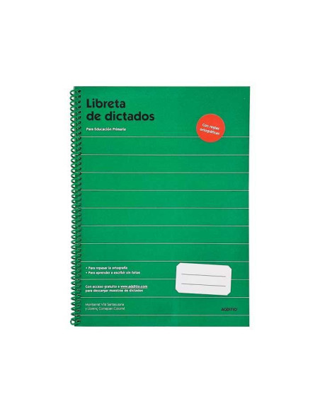 CUADERNO ADDITIO A4 DICTADOS PRIMARIA
