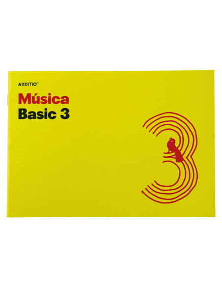 CUADERNO DE MÚSICA ADDITIO BASIC 3