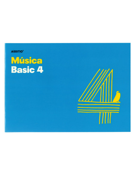 CUADERNO DE MÚSICA ADDITIO BASIC 4
