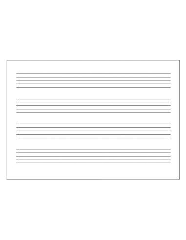CUADERNO DE MÚSICA ADDITIO BASIC 4