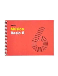 CUADERNO DE MÚSICA ADDITIO BASIC 6