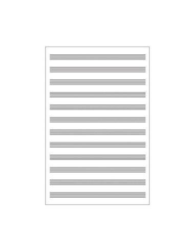 CUADERNO DE MÚSICA ADDITIO BASIC 12