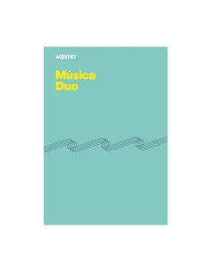 CUADERNO DE MÚSICA ADDITIO DUO 2