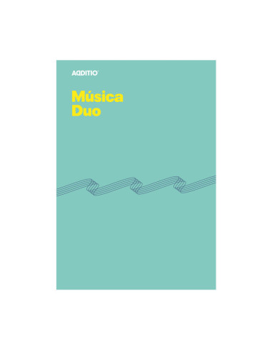 CUADERNO DE MÚSICA ADDITIO DUO