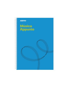CUADERNO DE MÚSICA ADDITIO APPUNTO