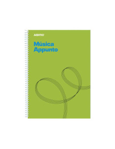 CUADERNO DE MÚSICA ADDITIO APPUNTO 2