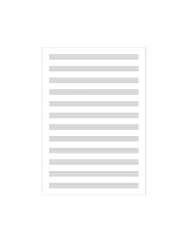 CUADERNO DE MÚSICA ADDITIO APPUNTO