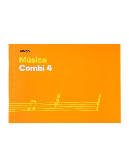 CUADERNO DE MÚSICA ADDITIO COMBI 4